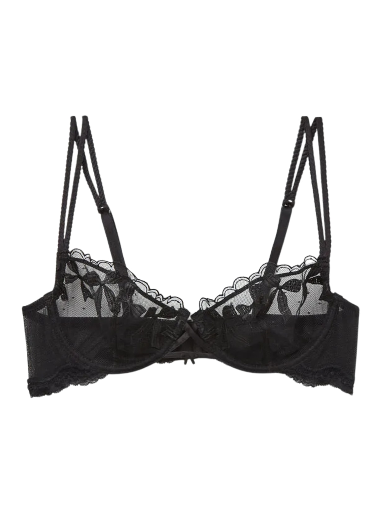 Sutiã Balconette Frou Frou Romance - Preto