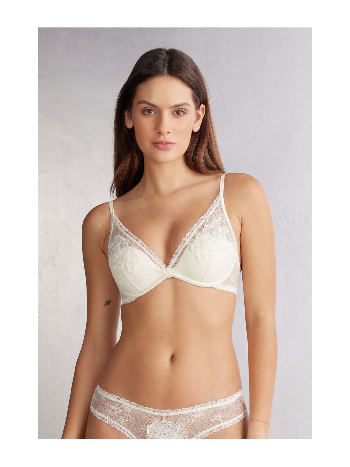 Sutiã Balconette Giorgia Glisten In The Light Marfim Intimissimi