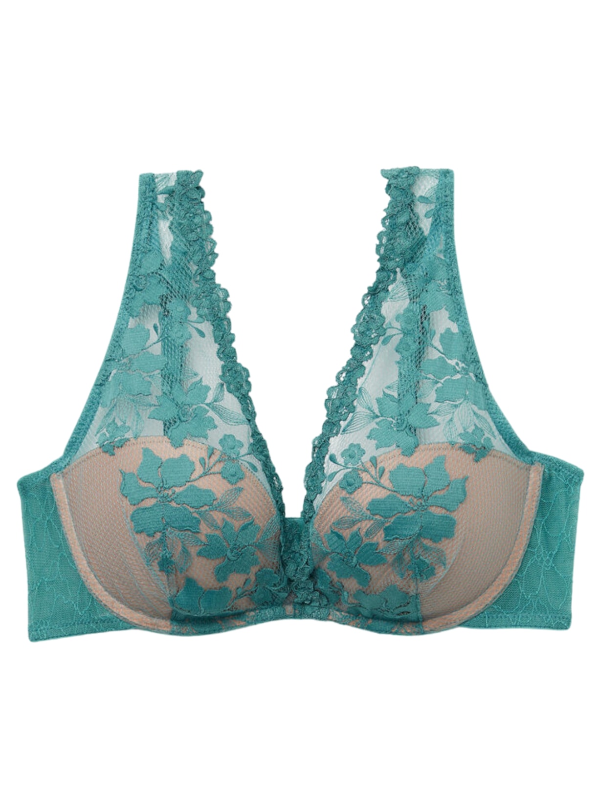 Sutiã Balconette Giorgia In Full Bloom - Azul