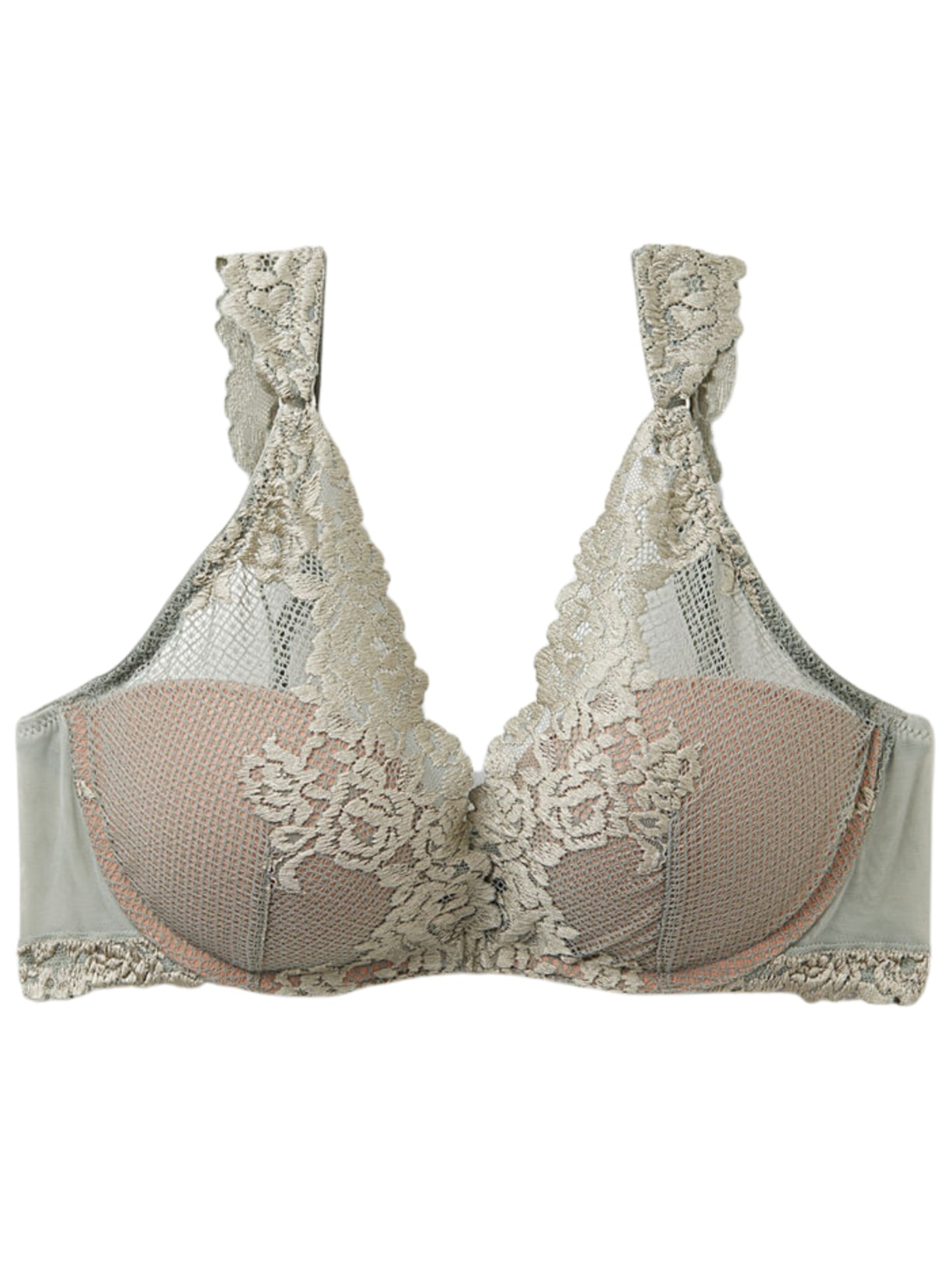 Sutiã Balconette Giorgia Pretty Flowers - Verde