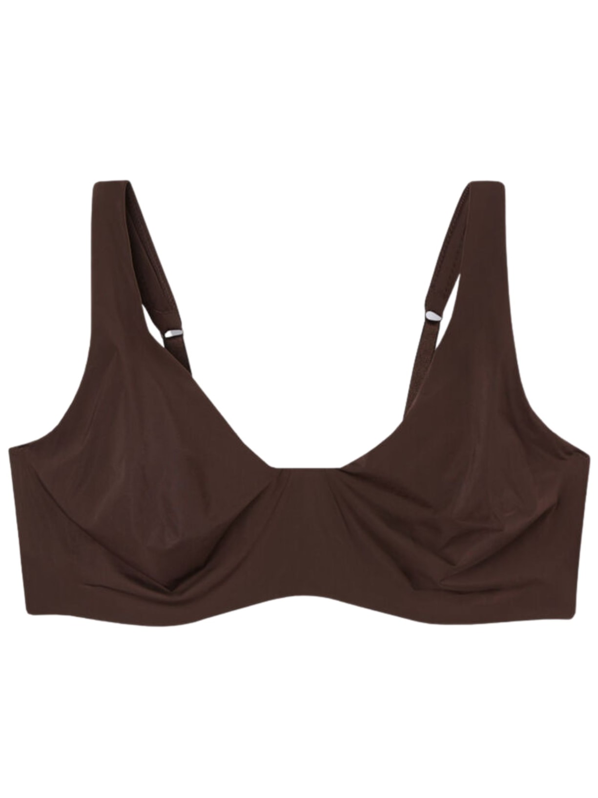 Sutiã Balconette Greta Em Microfibra Ultralight - Marrom