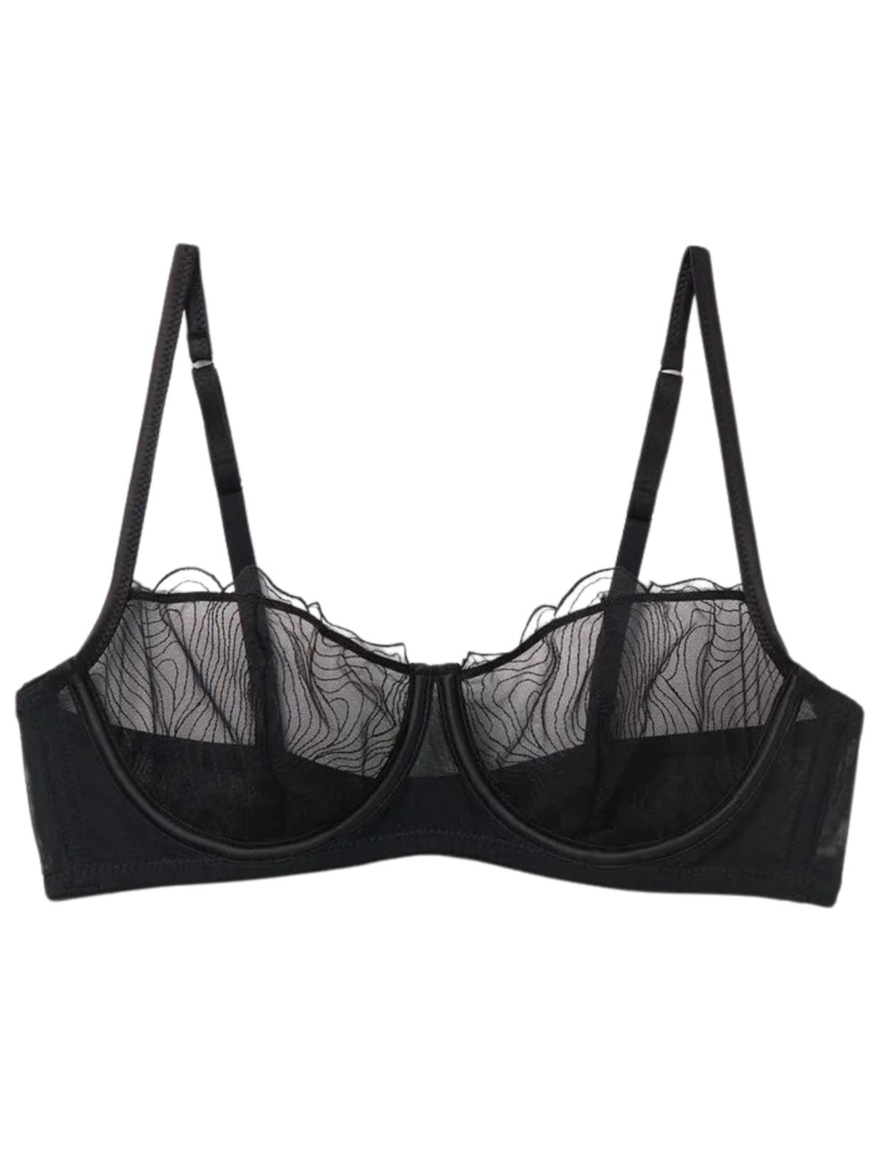 Sutiã Balconette Hypnotic Details - Preto