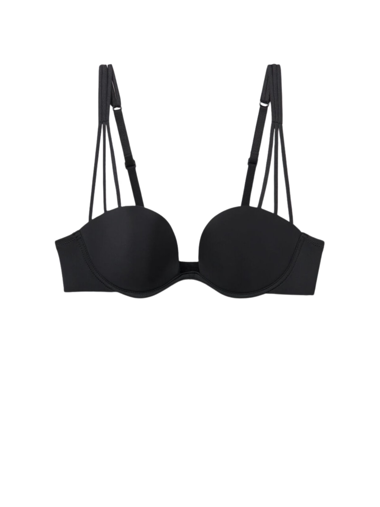 Sutiã Balconette Ilenia Em Microfibra Ultralight - Preto