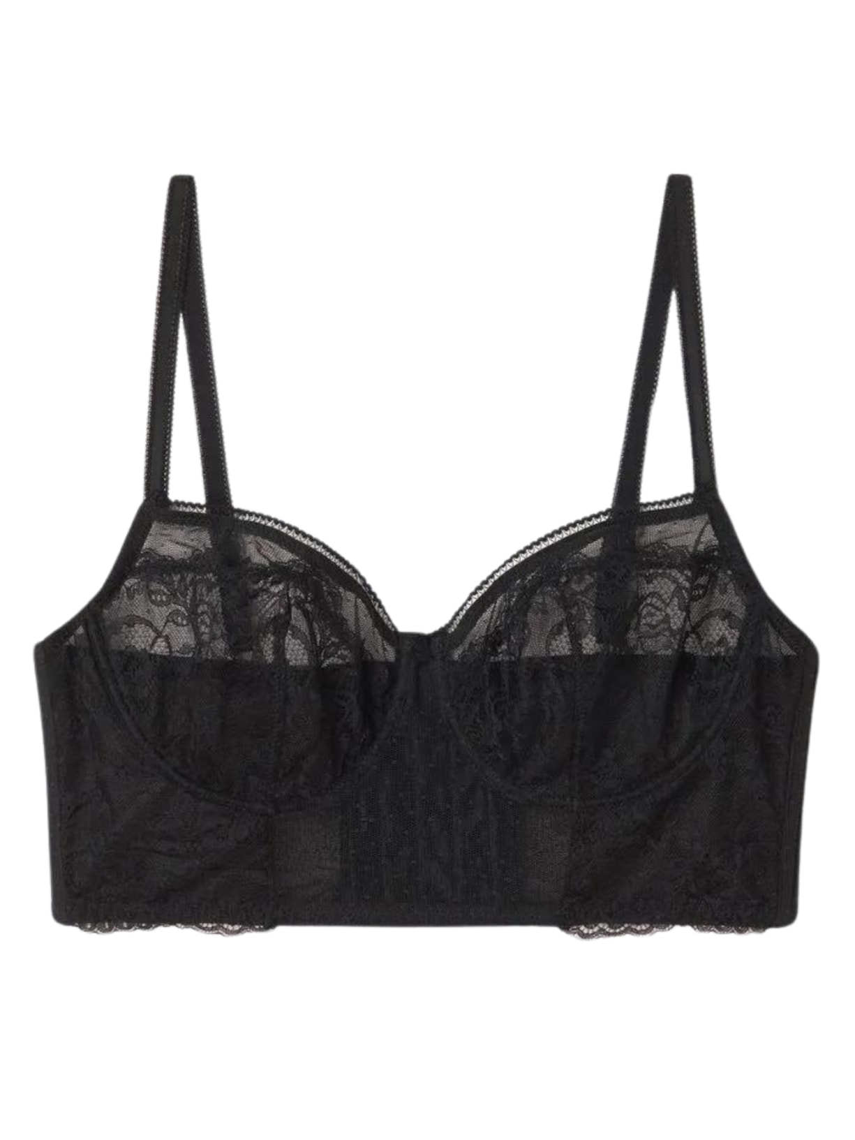 Sutiã Balconette Lace Never Gets Old Preto Intimissimi