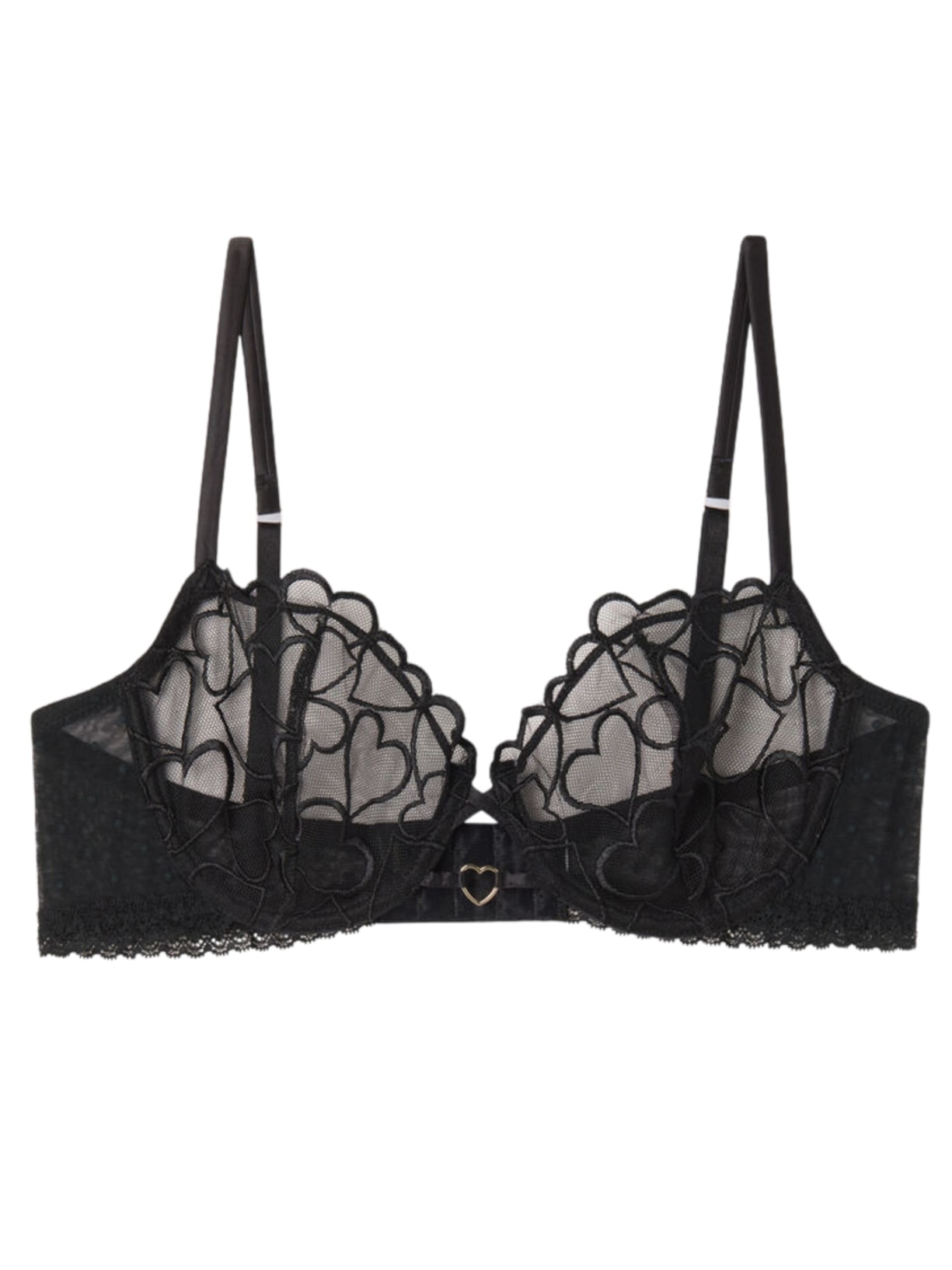 Sutiã Balconette Queen Of Hearts Preto Intimissimi