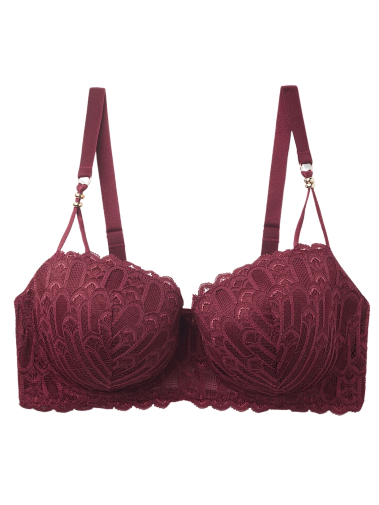 Sutiã Balconette Sofia Elegant Silhouette - Vermelho