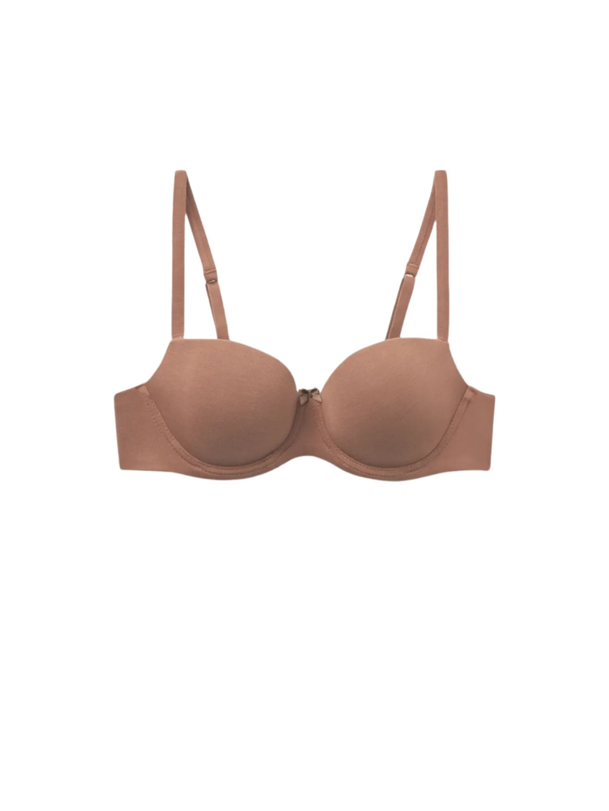 Sutiã Balconette Sofia Em Algodão Ultralight Marrom Intimissimi