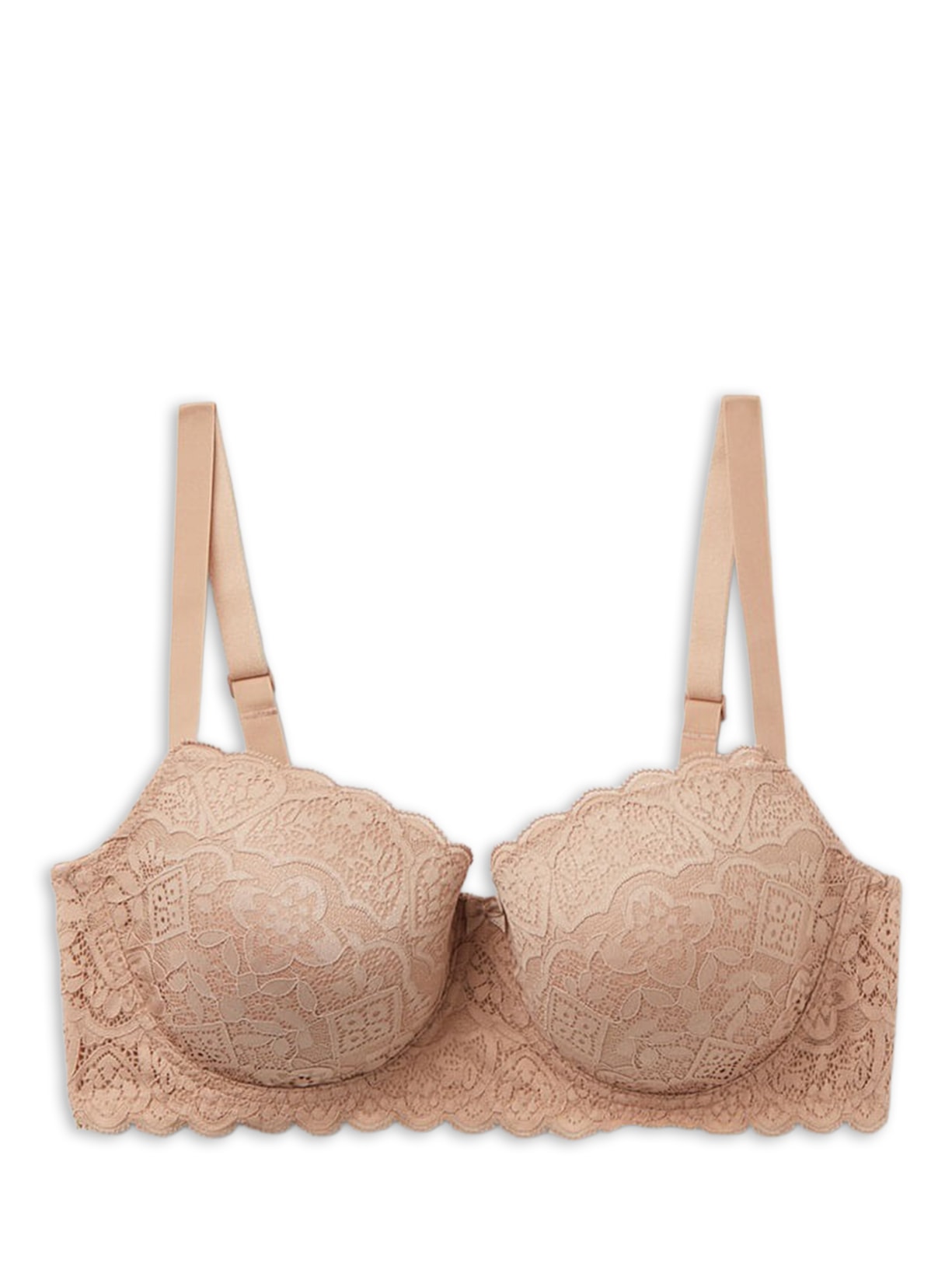 Sutiã Balconette Sofia Em Renda Bege Intimissimi