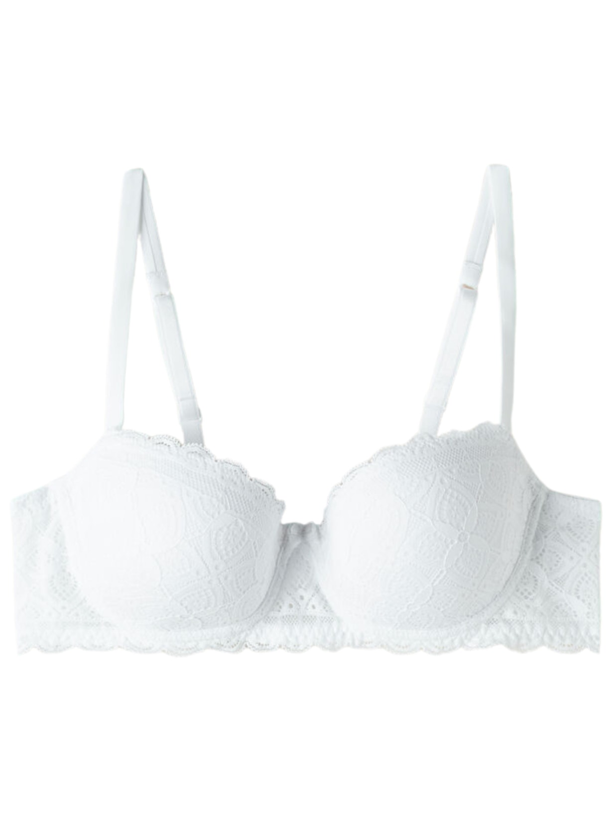 Sutiã Balconette Sofia Em Renda - Branco