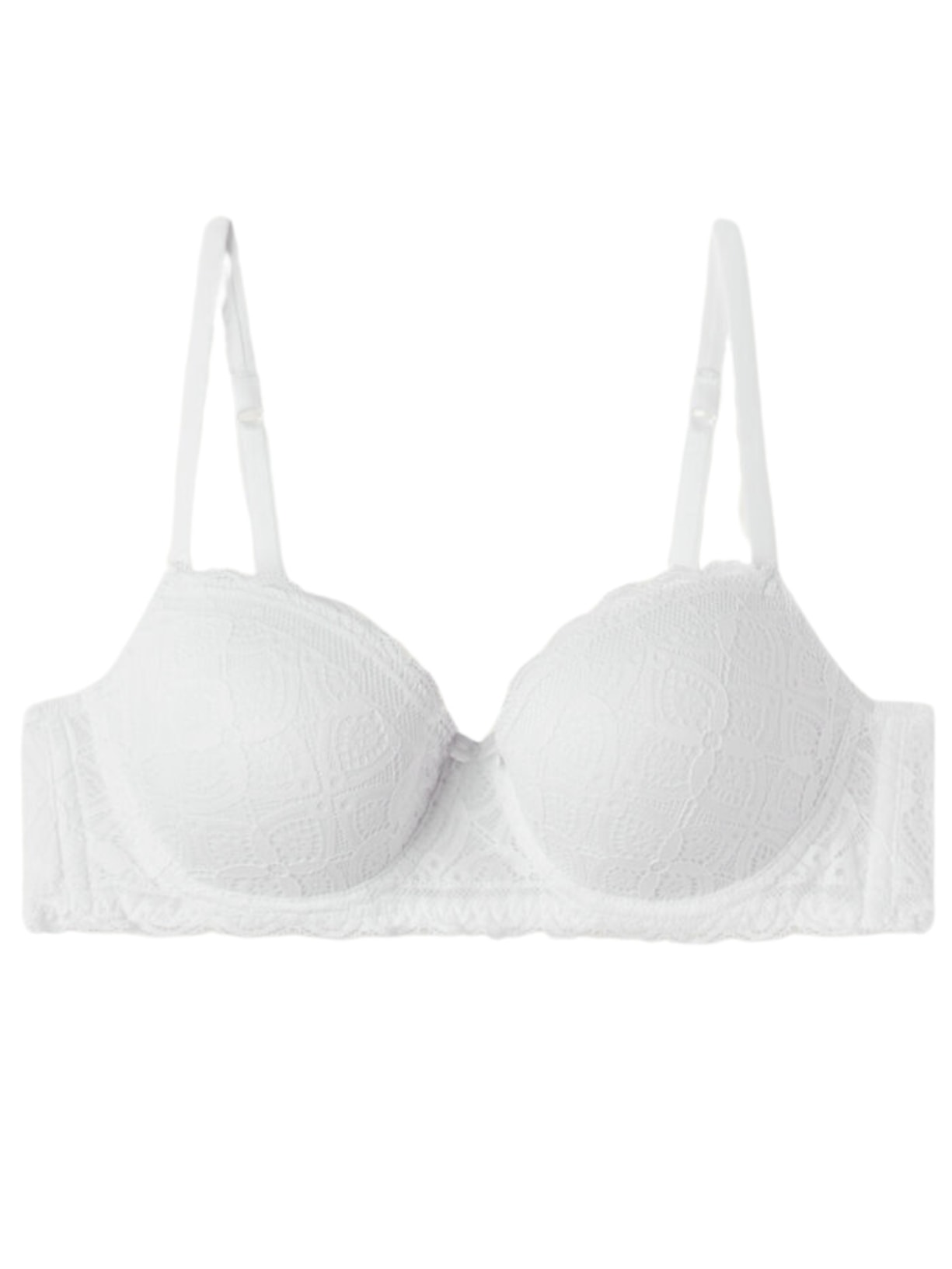 Sutiã Balconette Sofia Em Renda - Branco