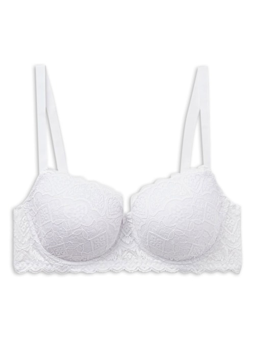 Sutiã Balconette Sofia Em Renda - Branco