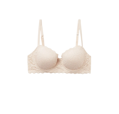 Sutiã Balconette Sofia Em Renda - Off-White