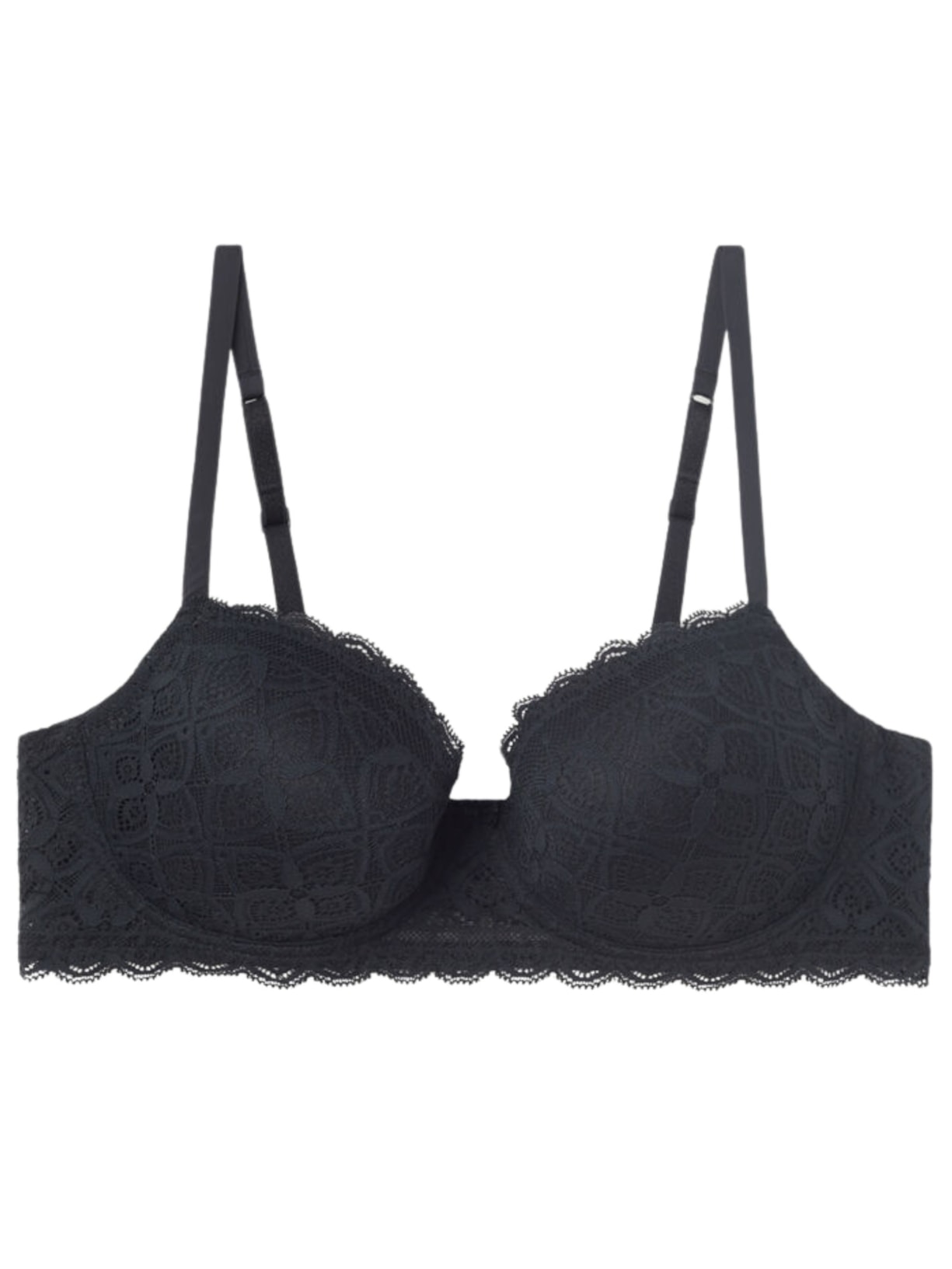 Sutiã Balconette Sofia Em Renda - Preto