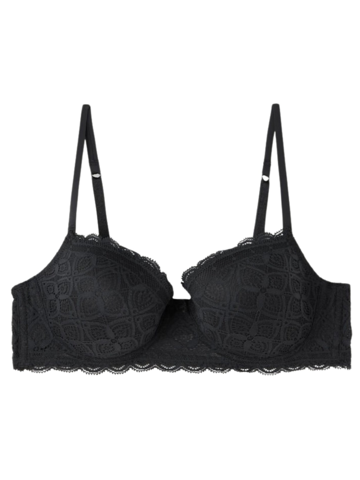Sutiã Balconette Sofia Em Renda - Preto
