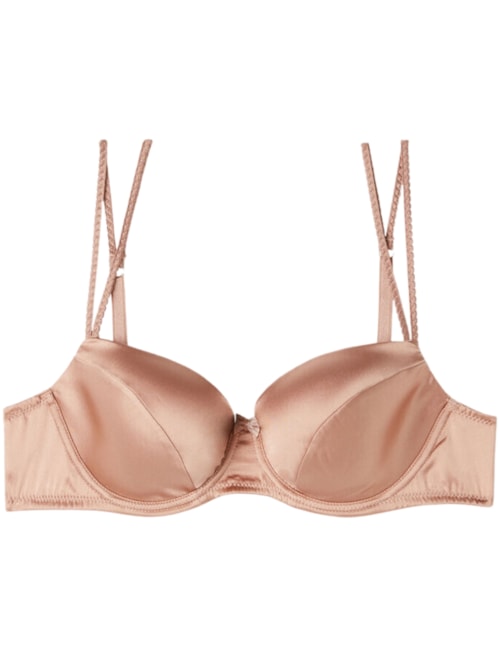 Sutiã Balconette Sofia Em Seda - Rosa