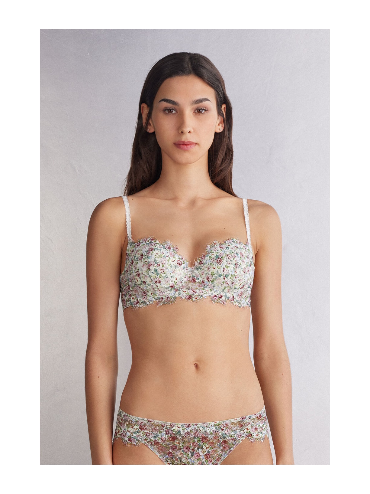 Sutiã Balconette Sofia Floral Romance Rosa Intimissimi
