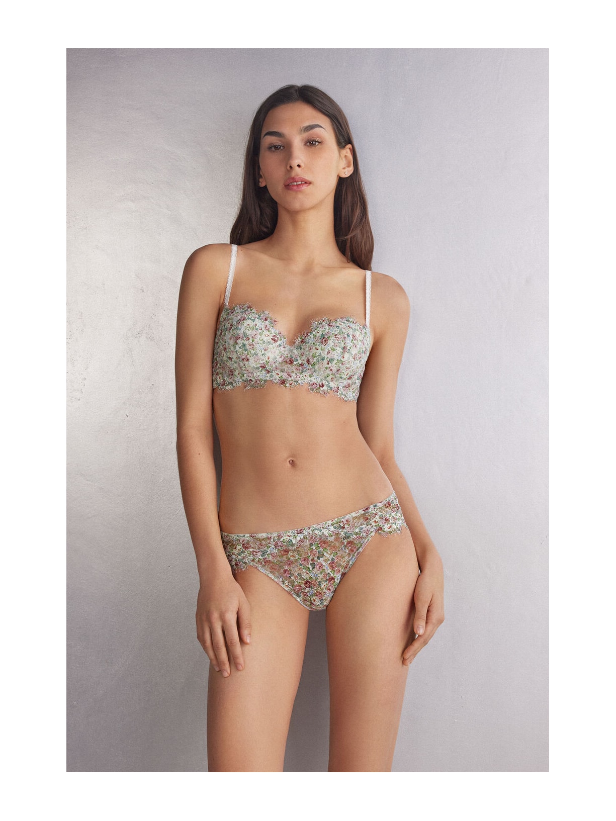Sutiã Balconette Sofia Floral Romance Rosa Intimissimi