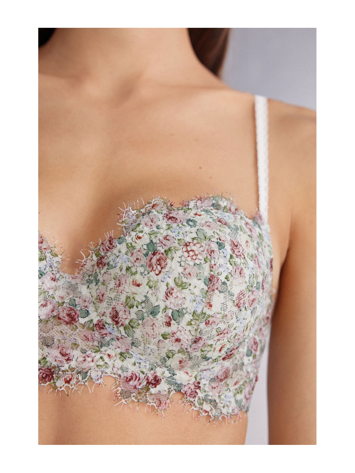 Sutiã Balconette Sofia Floral Romance Rosa Intimissimi