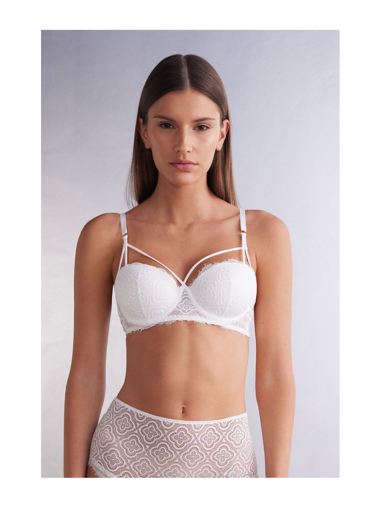 Sutiã Balconette Sofia Folk & Delicious Branco Intimissimi