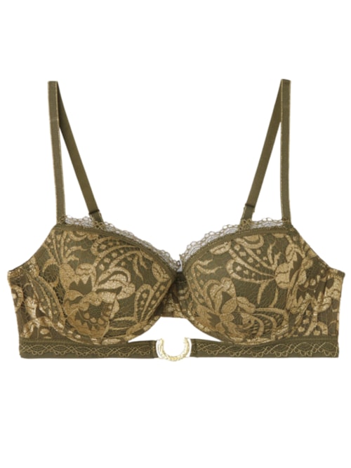 Sutiã Balconette Sofia Golden Goddess - Verde