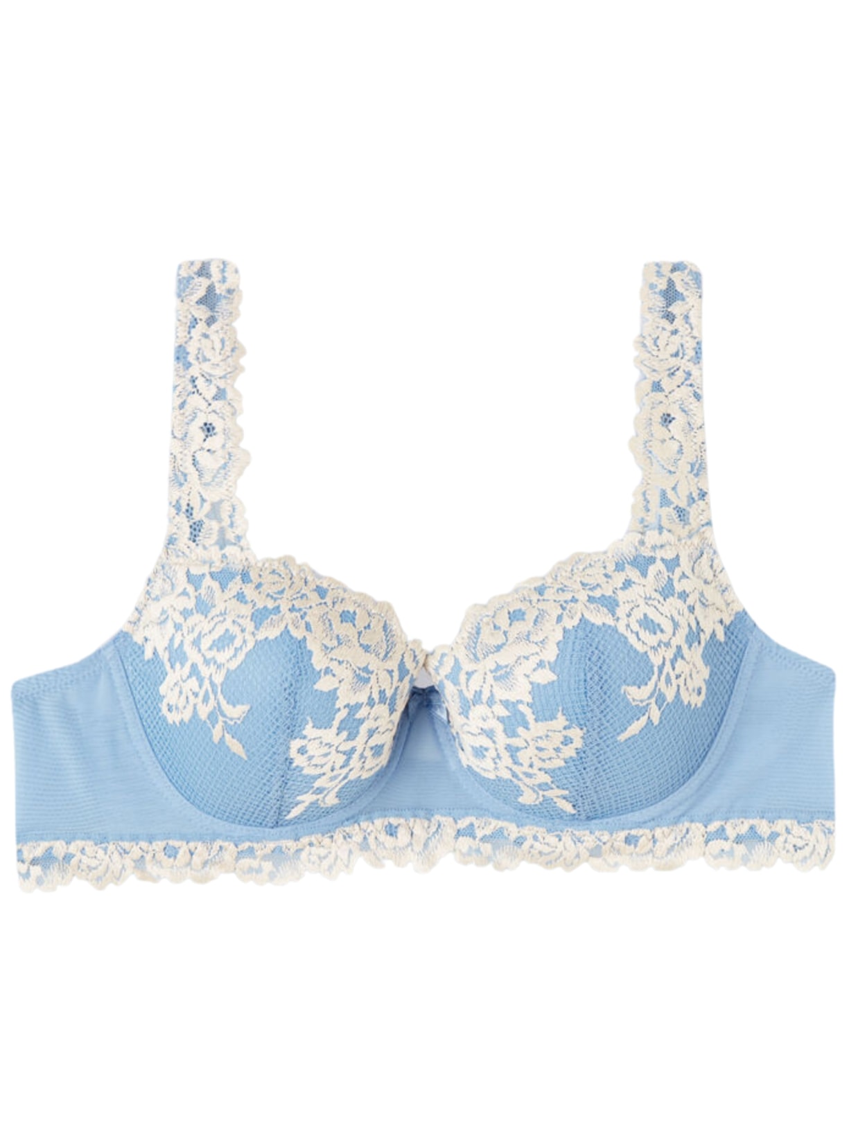 Sutiã Balconette Sofia In Pretty Flowers - Azul