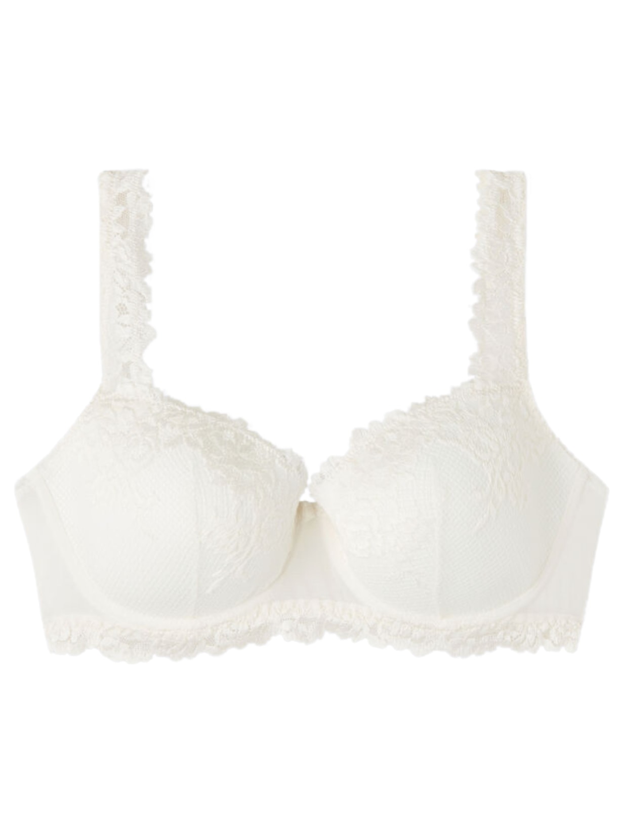 Sutiã Balconette Sofia In Pretty Flowers - Marfim