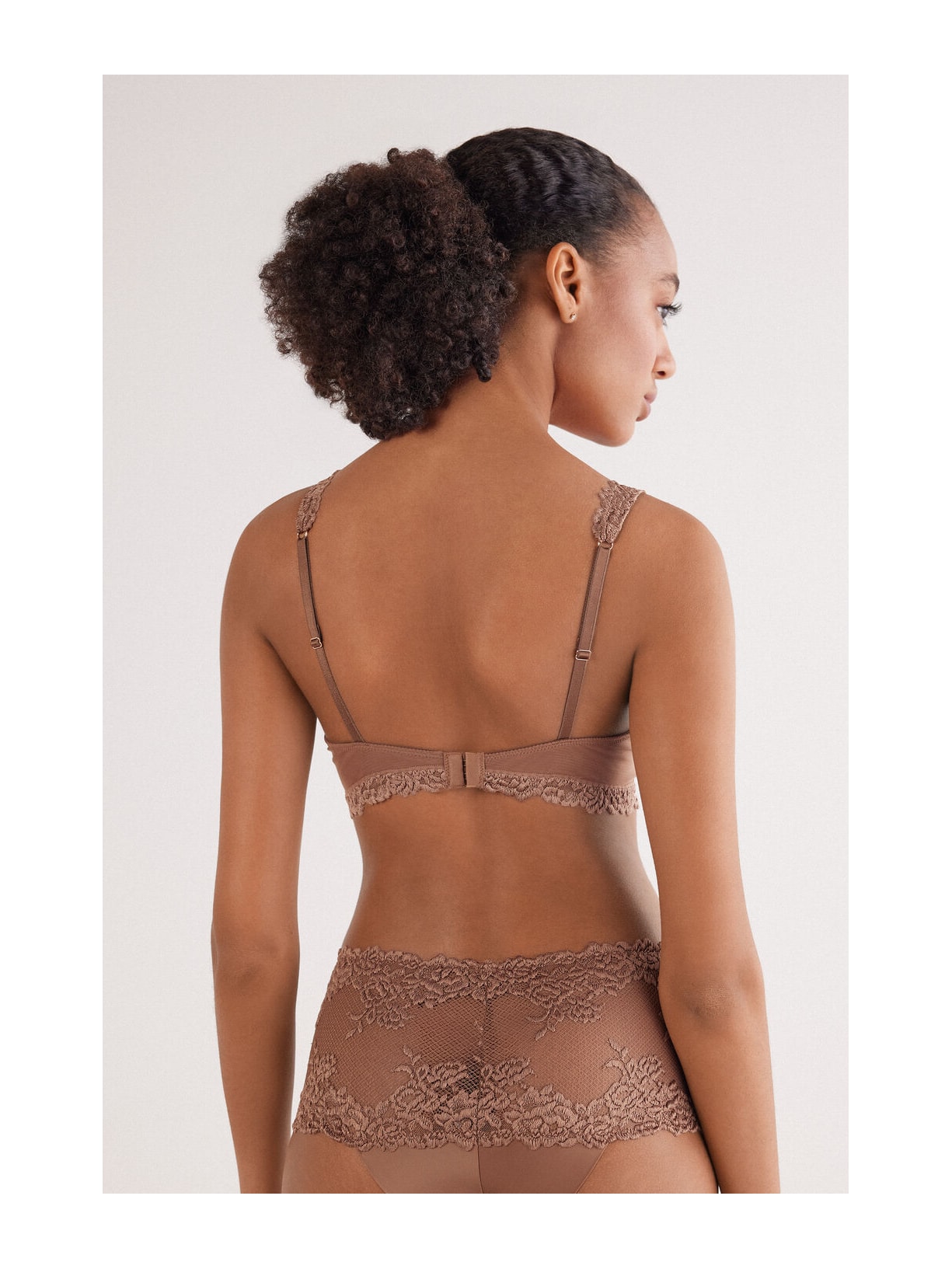 Sutiã Balconette Sofia In Pretty Flowers Marrom Intimissimi