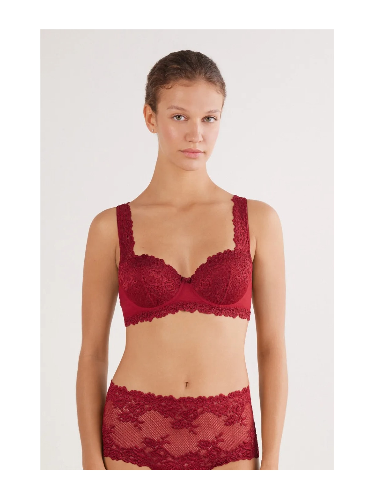 Sutiã Balconette Sofia In Pretty Flowers Vermelho Intimissimi