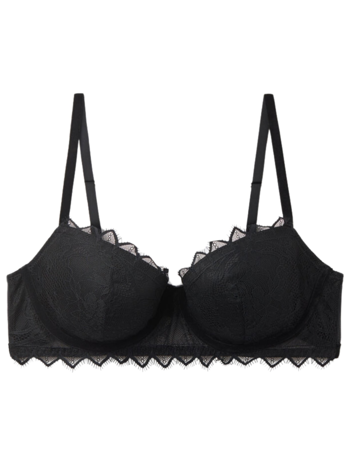 Sutiã Balconette Sofia Intriguing Beauty - Preto