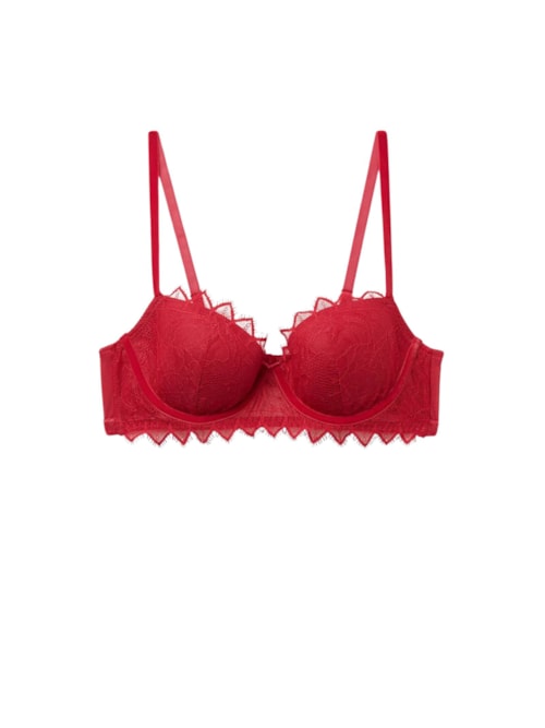Sutiã Balconette Sofia Intriguing Beauty - Vermelho