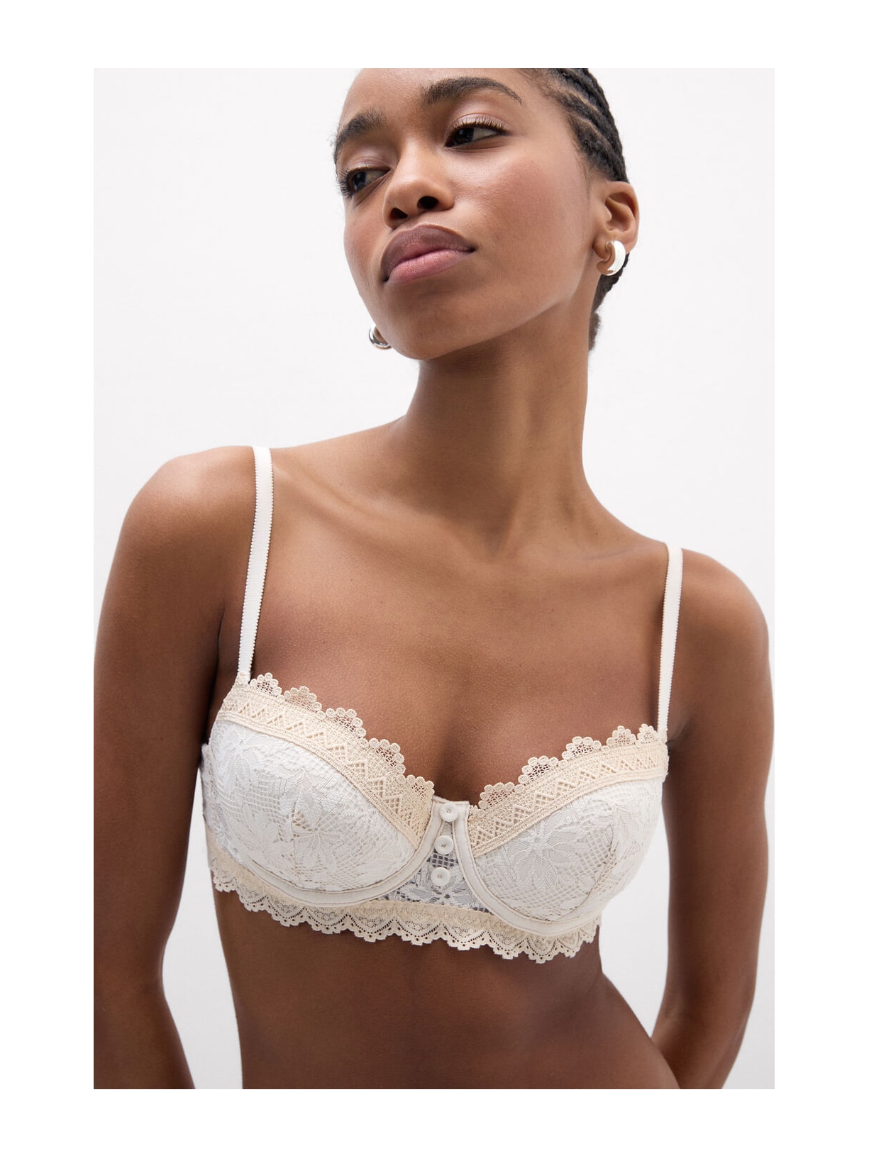 Sutiã Balconette Sofia Midsummer Dream Bege Intimissimi