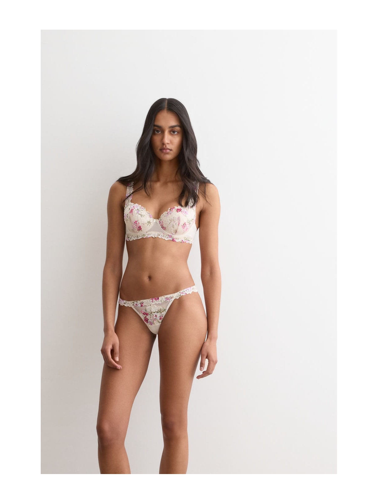 Sutiã Balconette Sofia Pretty Flowers Rosa Intimissimi