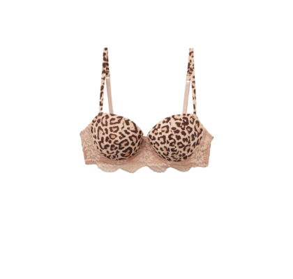 Sutiã Balconette Sofia Pretty Savage - Marrom