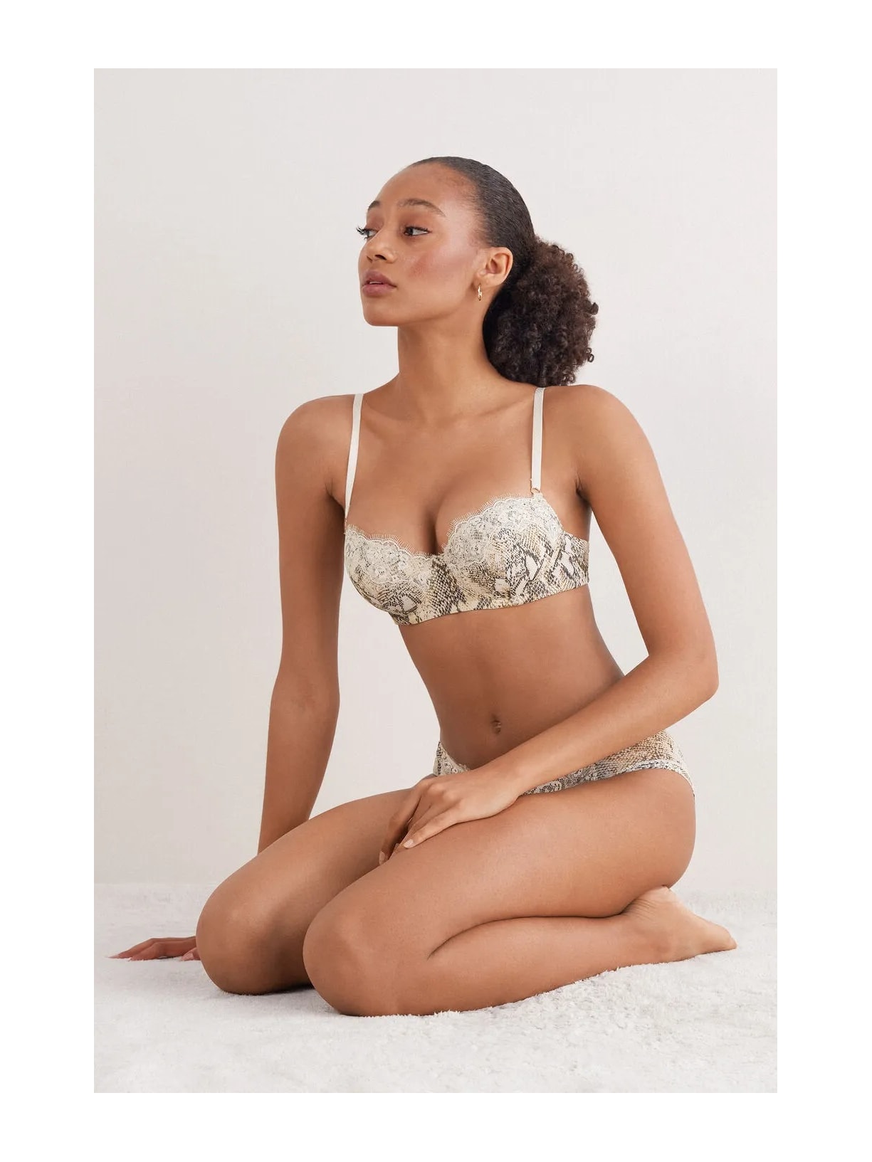 Sutiã Balconette Sofia Seductive Glamour Bege Intimissimi