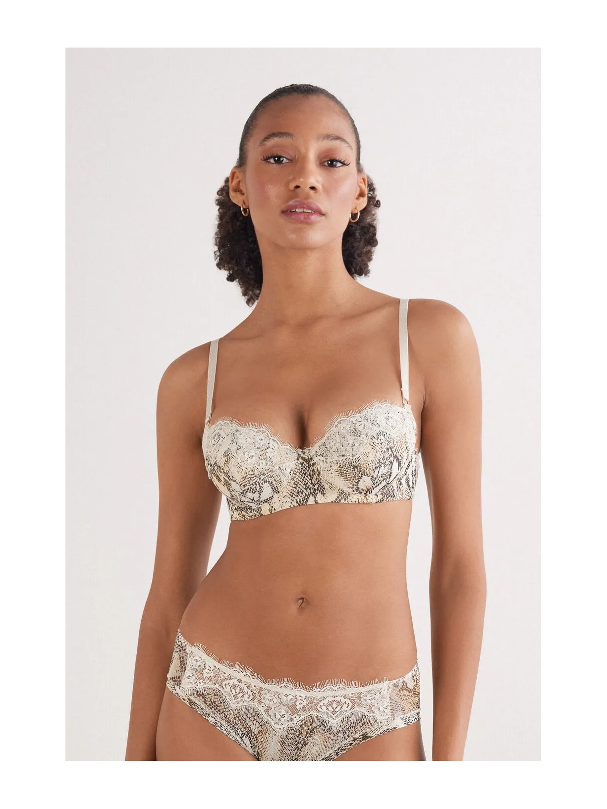 Sutiã Balconette Sofia Seductive Glamour Bege Intimissimi