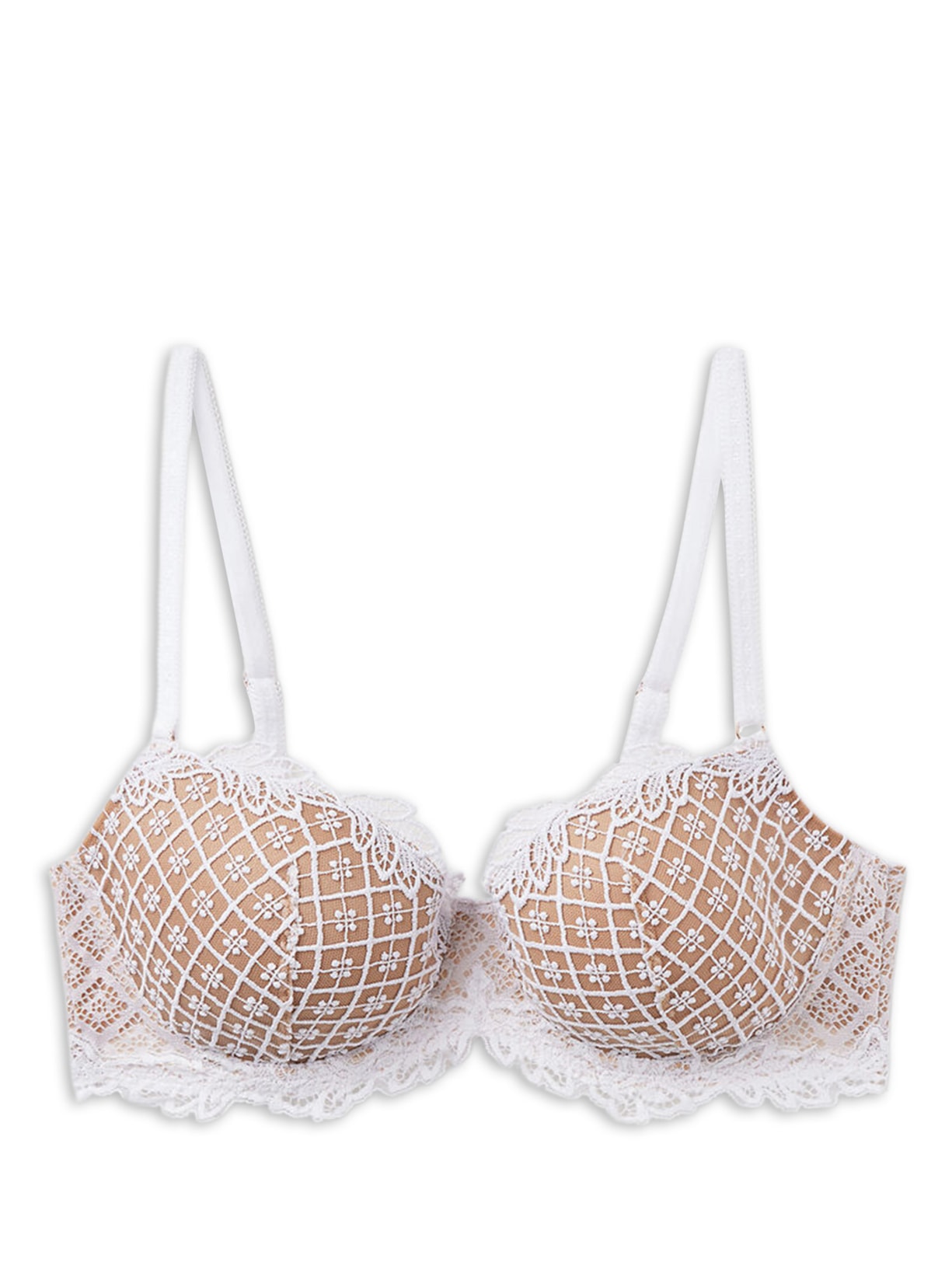 Sutiã Balconette Sofia Sophisticated Allure Branco Calzedonia