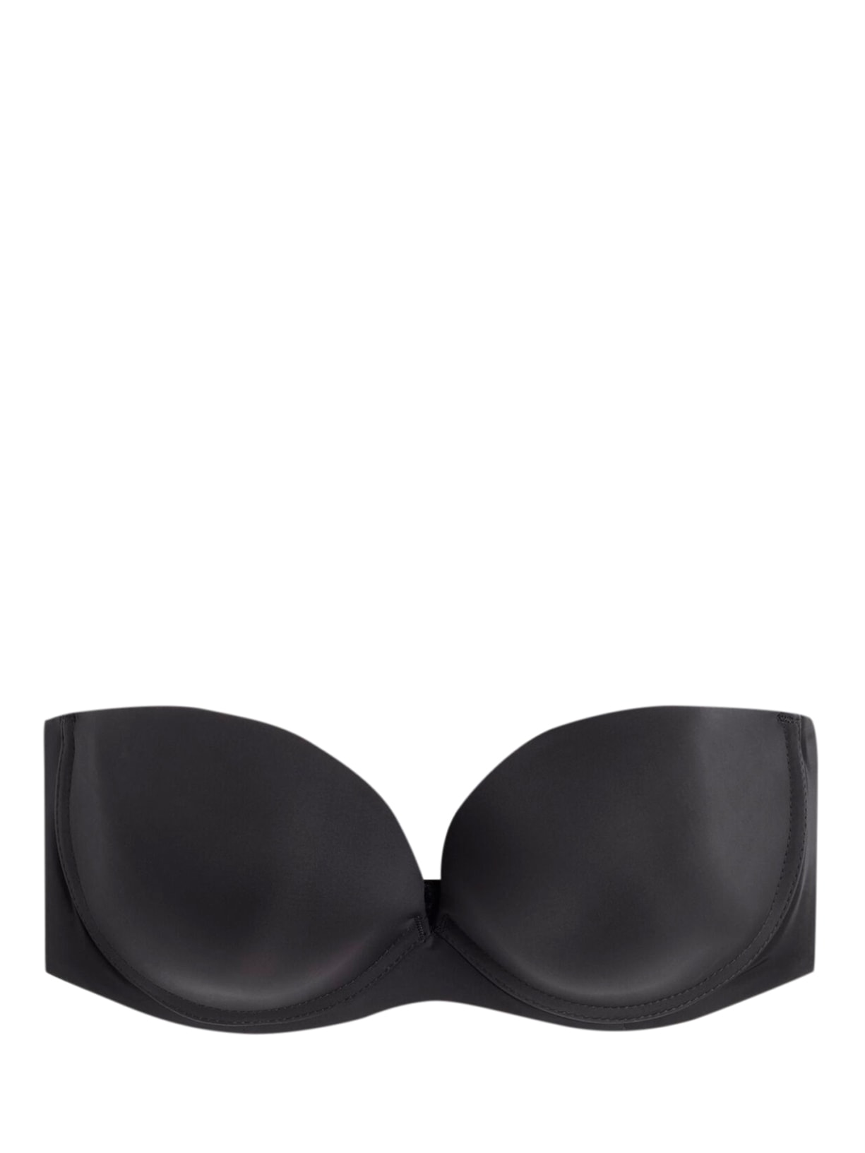 Sutiã Bandeau Anna Em Microfibra Ultralight - Preto