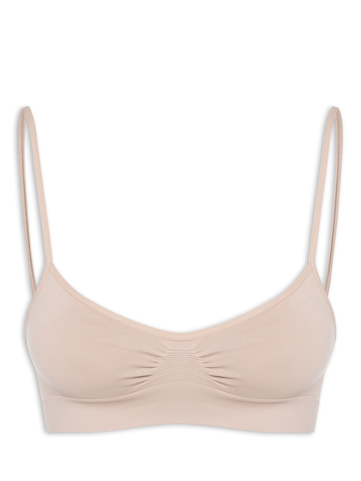 Sutiã Básico Sem Costura - Bege