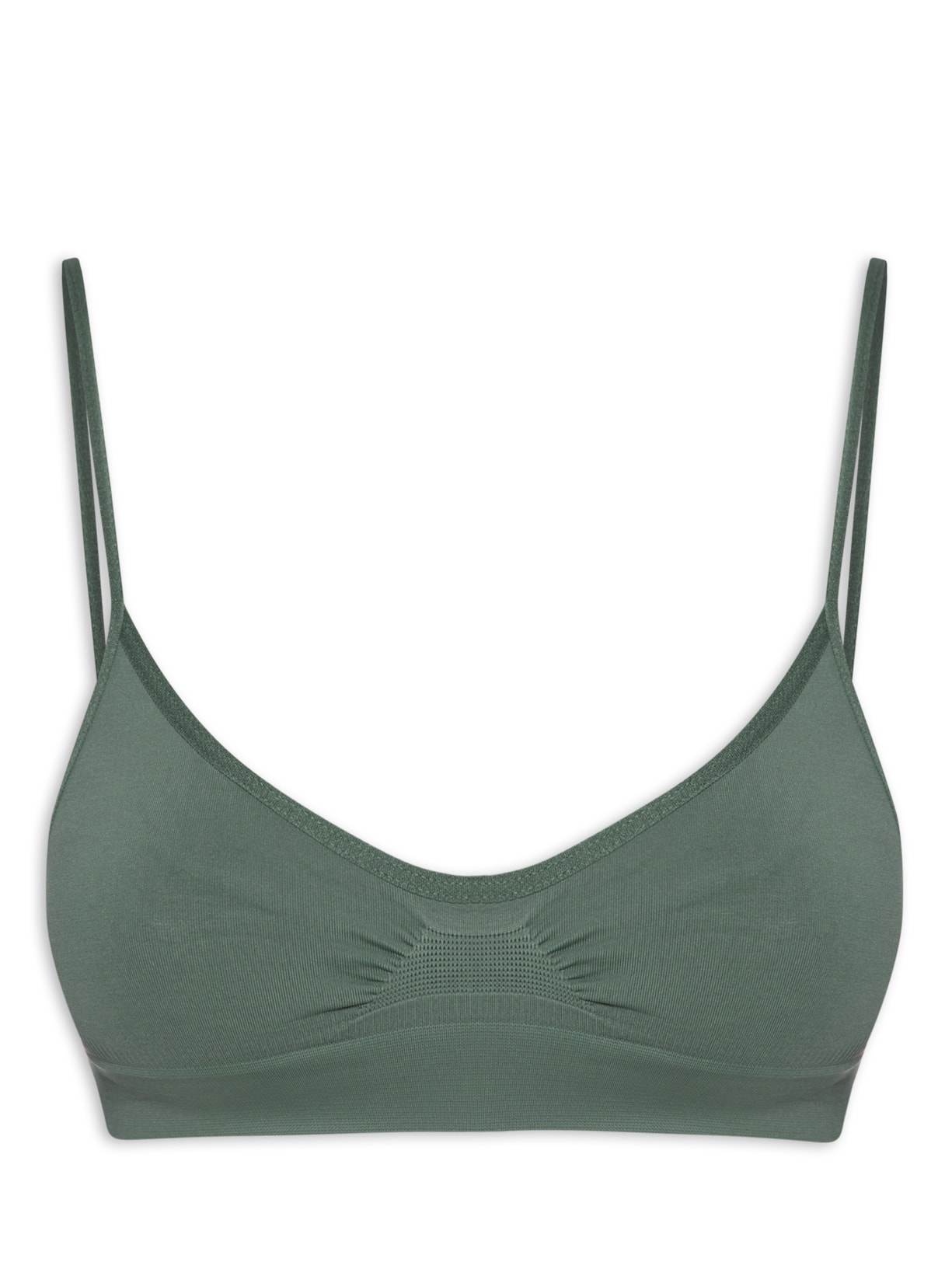 Sutiã Básico Sem Costura - Verde