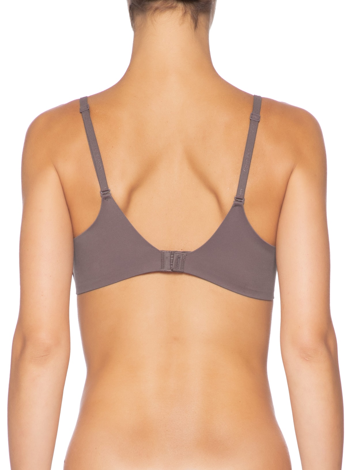Sutiã Com Bojo Sem Aro Perfectly Fit – Marrom Calvin Klein Underwear