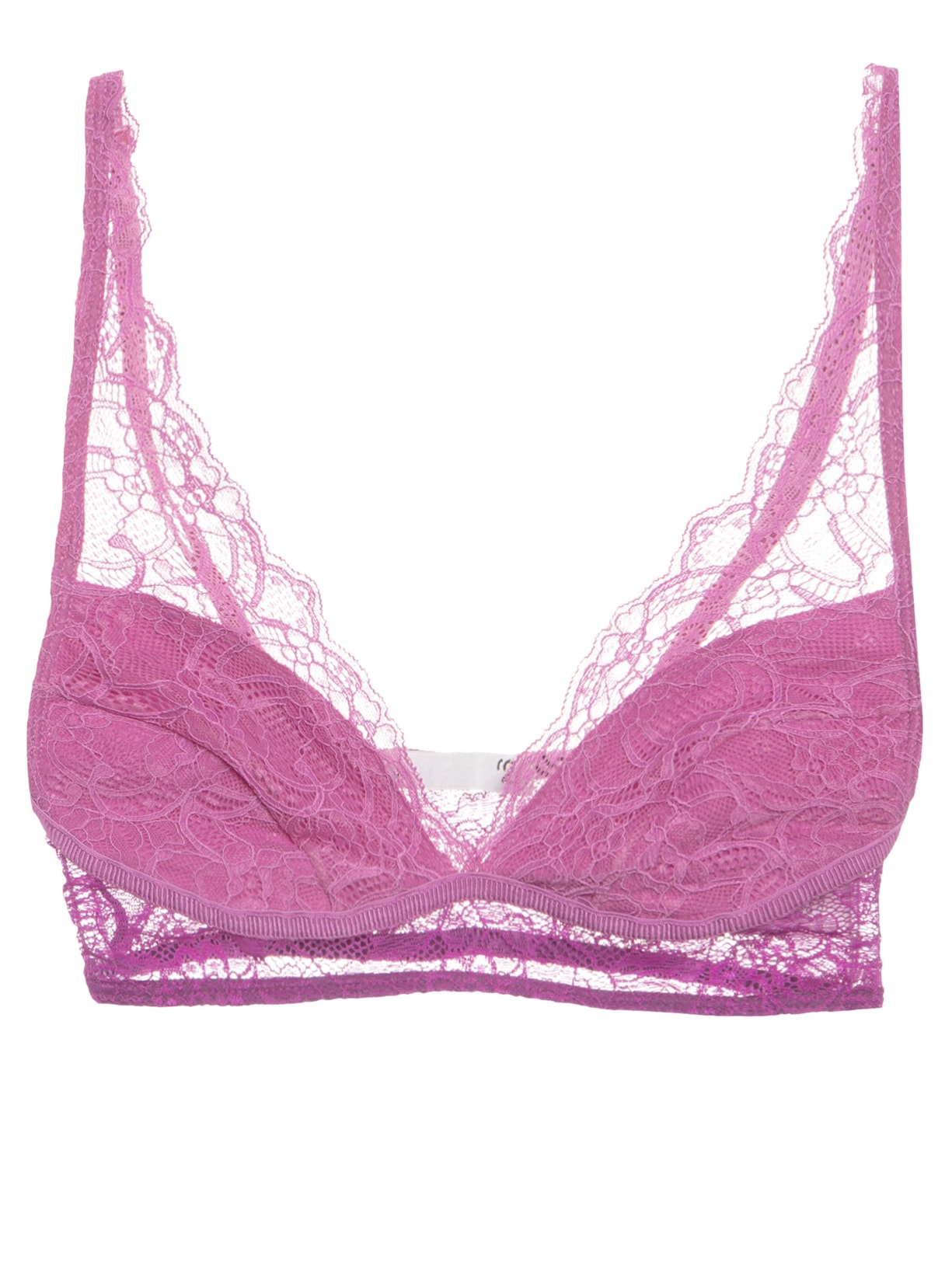 Sutiã De Renda Bicolor - Rosa