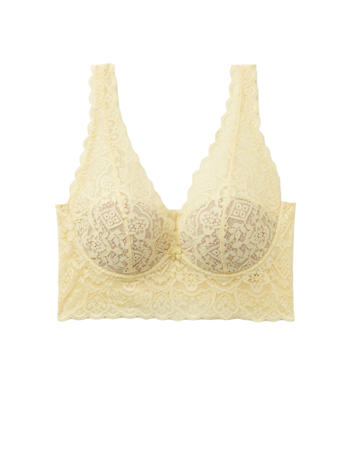Sutiã Eleonora Em Renda Amarelo Intimissimi