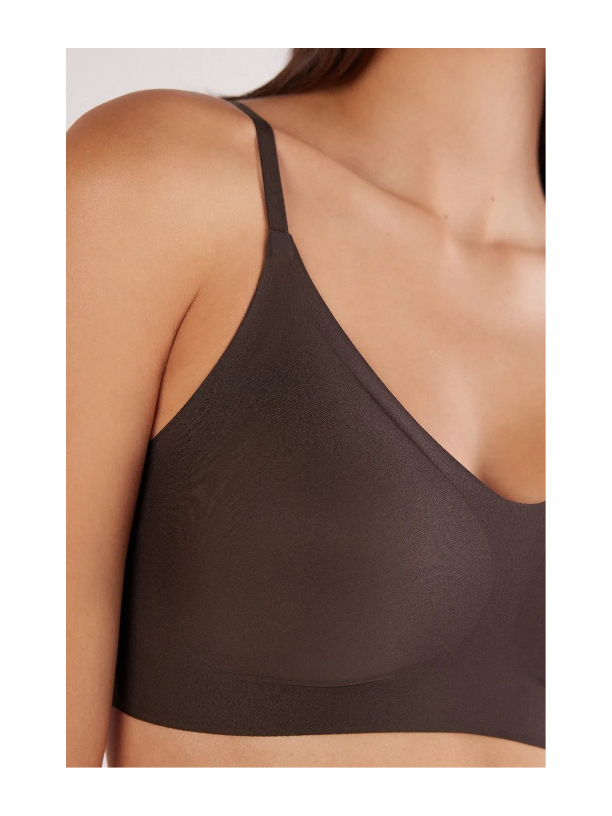 Sutiã Eri Em Microfibra Marrom Intimissimi