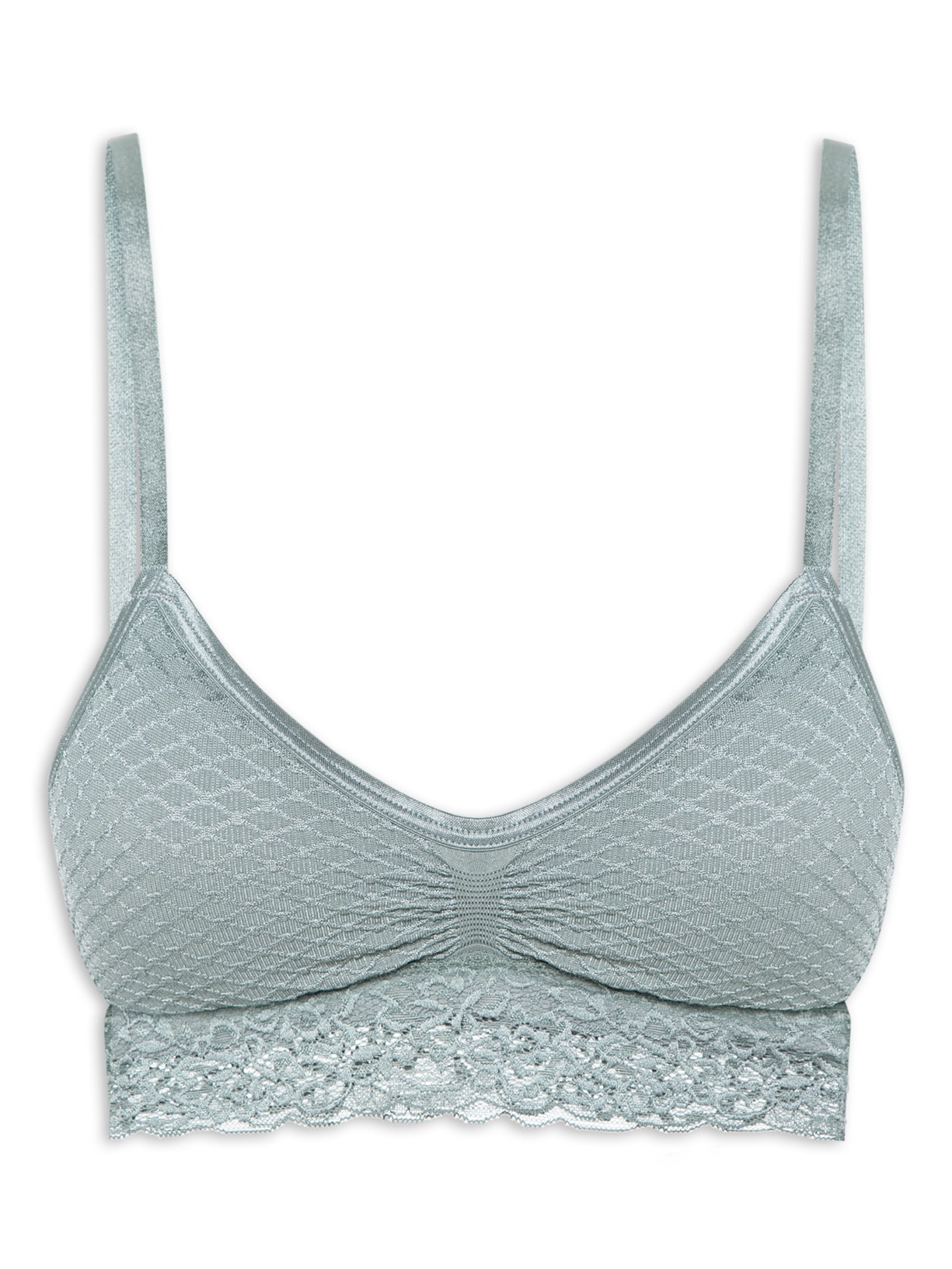 Sutiã Fifties Bojo Removível Sem Costura - Azul