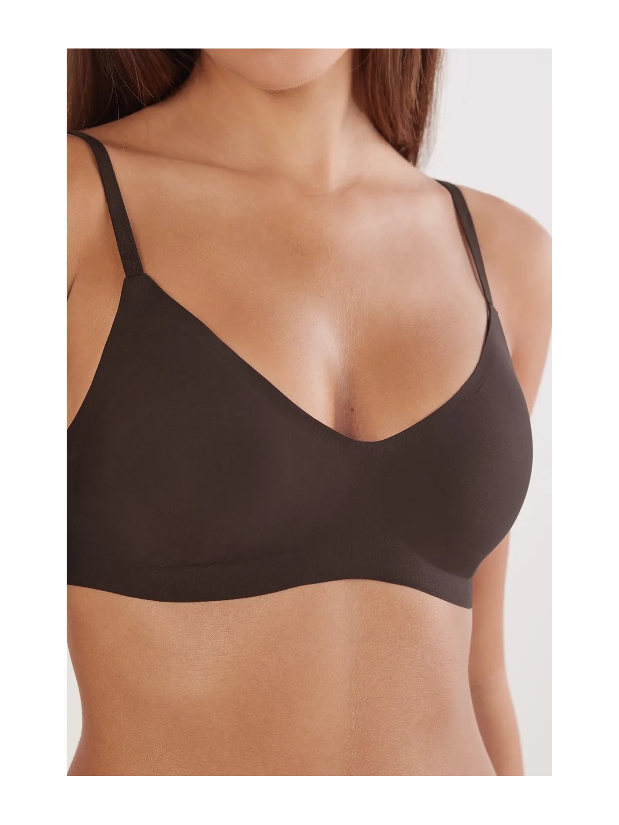 Sutiã Laila Em Microfibra Marrom Intimissimi