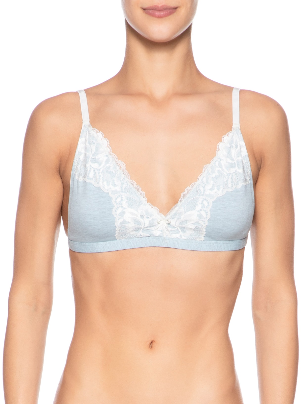 Sutiã Lenço Flower Cotton Azul Jogê