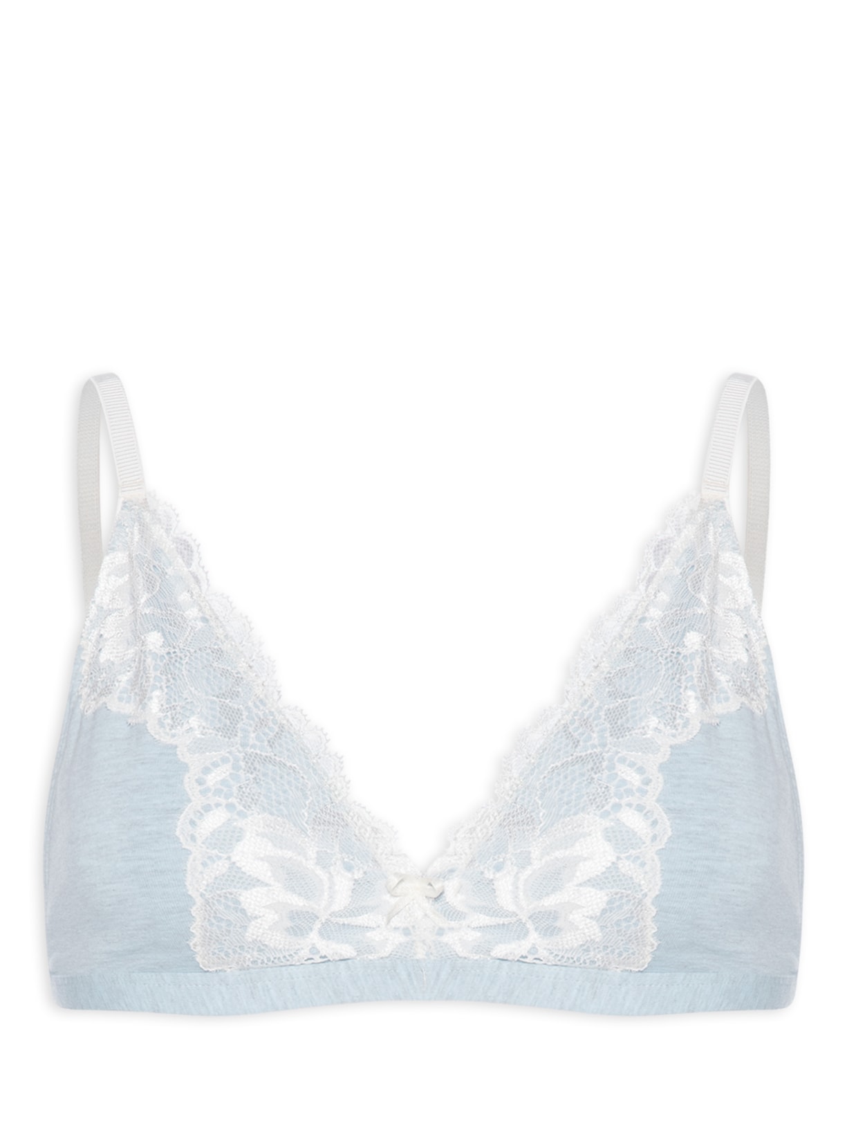 Sutiã Lenço Flower Cotton - Azul