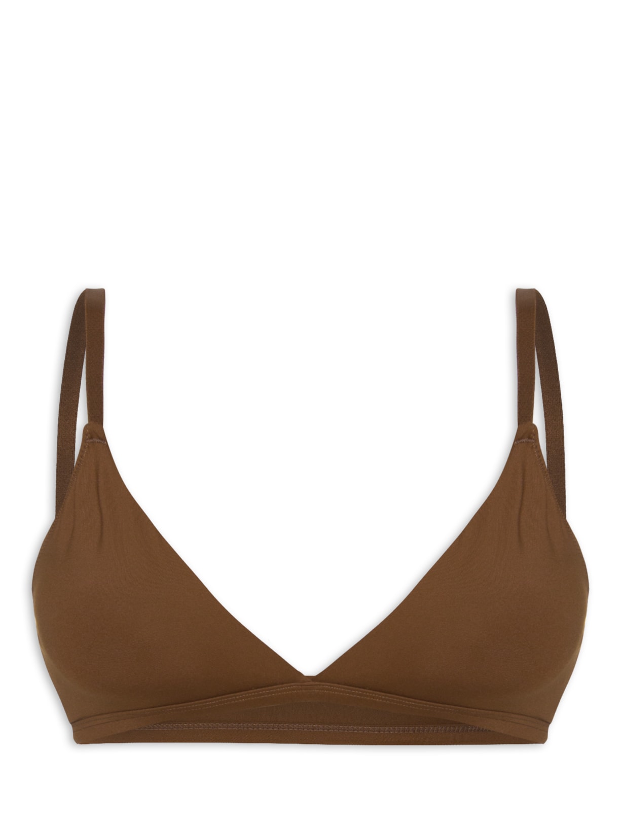 Sutiã Lenço Poliamida Maya - Marrom