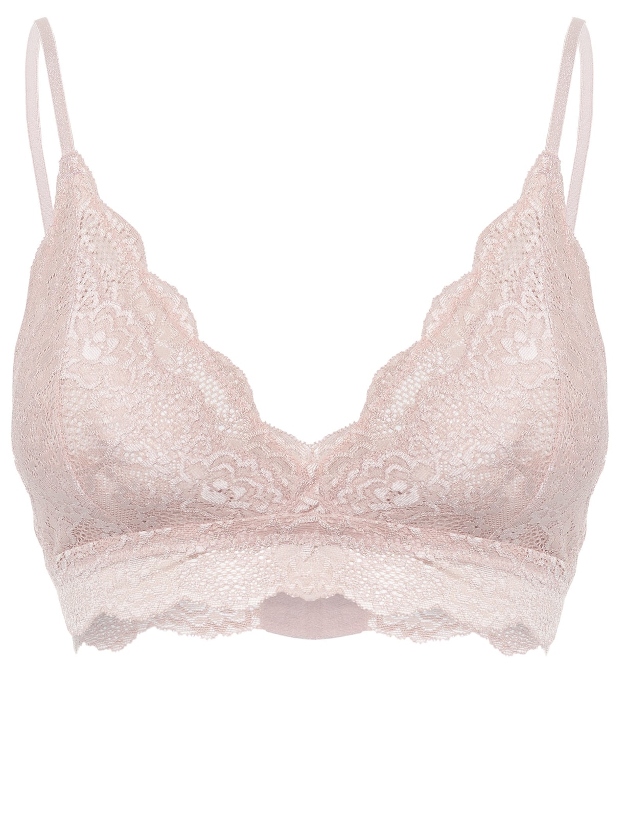 Sutiã Lenço Renda Basic - Bege