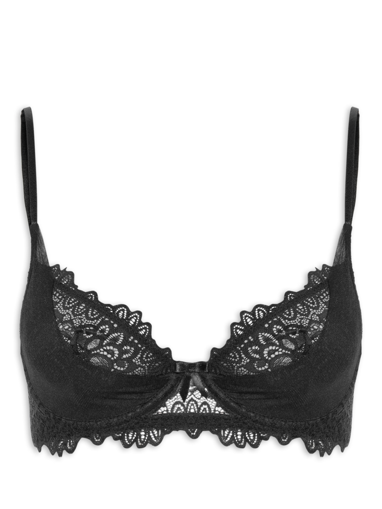 Sutiã Leve com Aro - Preto